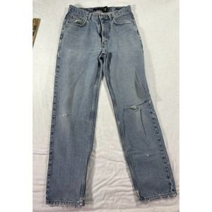 Vintage Calvin Klein Mens Jeans Easy Fit Double Stone Wash 30x32 Distressed